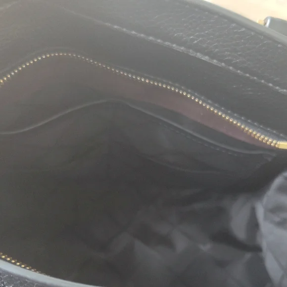 Michael Kors Black Satchel with Gold Hardware - Picture 12 of 13